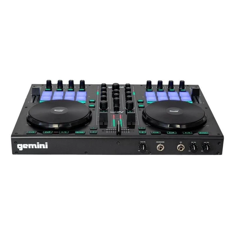 Gemini G2V Professional USB DJ Controller - 2-Channel Metal - Image 3